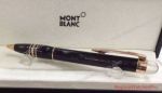 Replica MontBlanc StarWalker Resin Ballpoint Pen Black & Rose Gold Clip